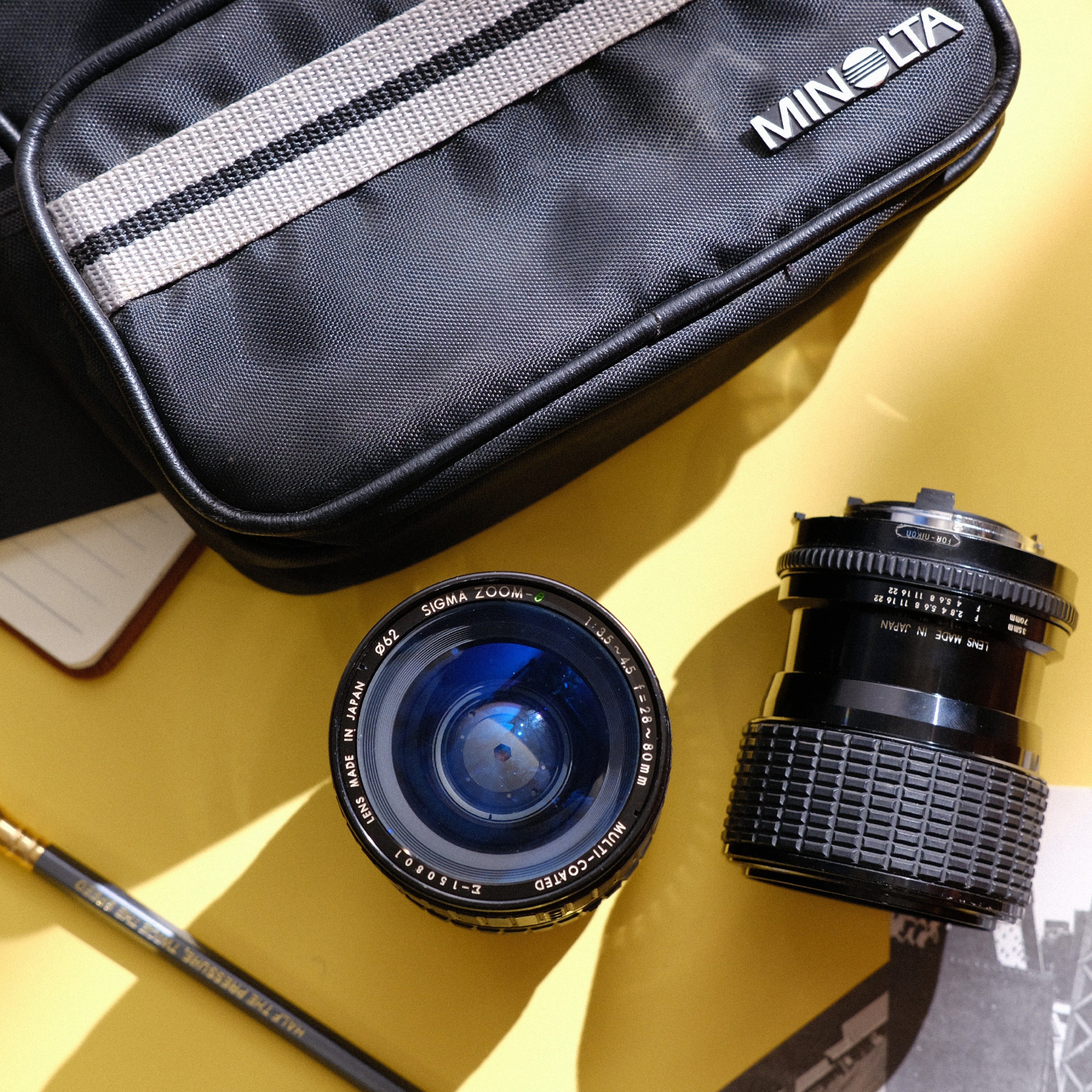 Minolta Lenses | Film Camera Lens Bundle (C)