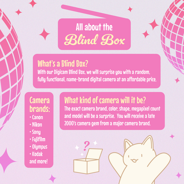 Mystery Digicam Blind Box | Retro Digital Camera