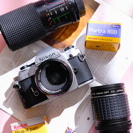 Nikon FG Ultimate Bundle | Film Camera Bundle (F)