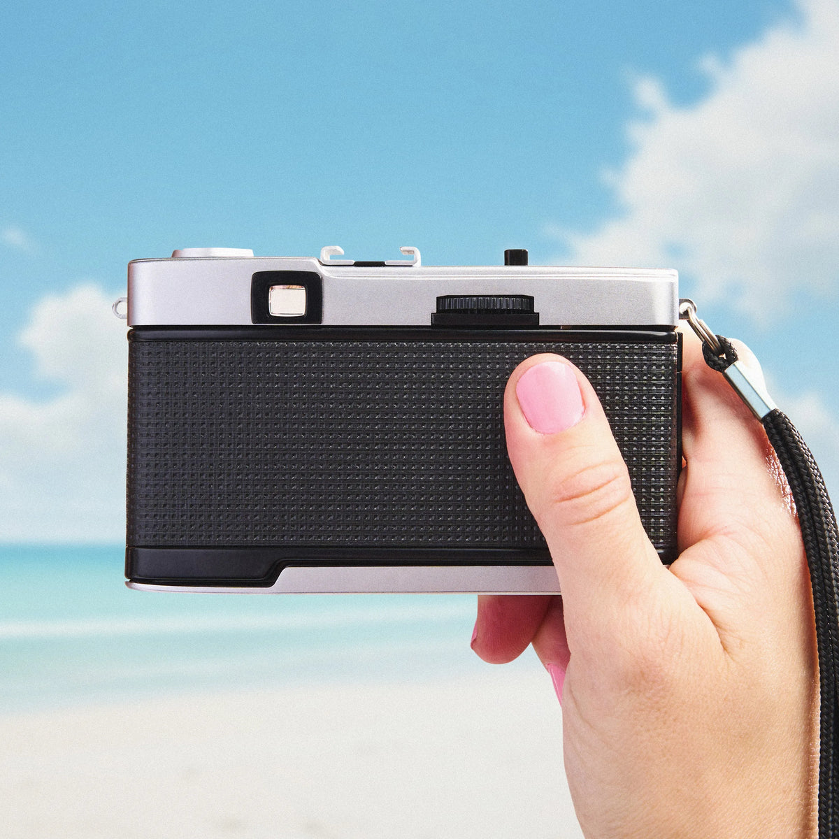 Olympus Trip 35 Point and Shoot Film Camera back view