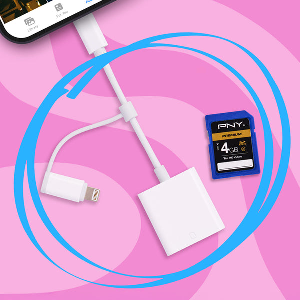 SD Card Reader (Camera to Phone Transfer)