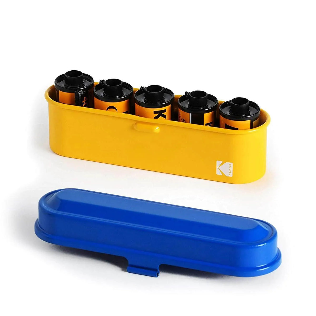 Blue Kodak Film Case | Fits 5 Rolls of 35mm Film - Cute Camera Co.