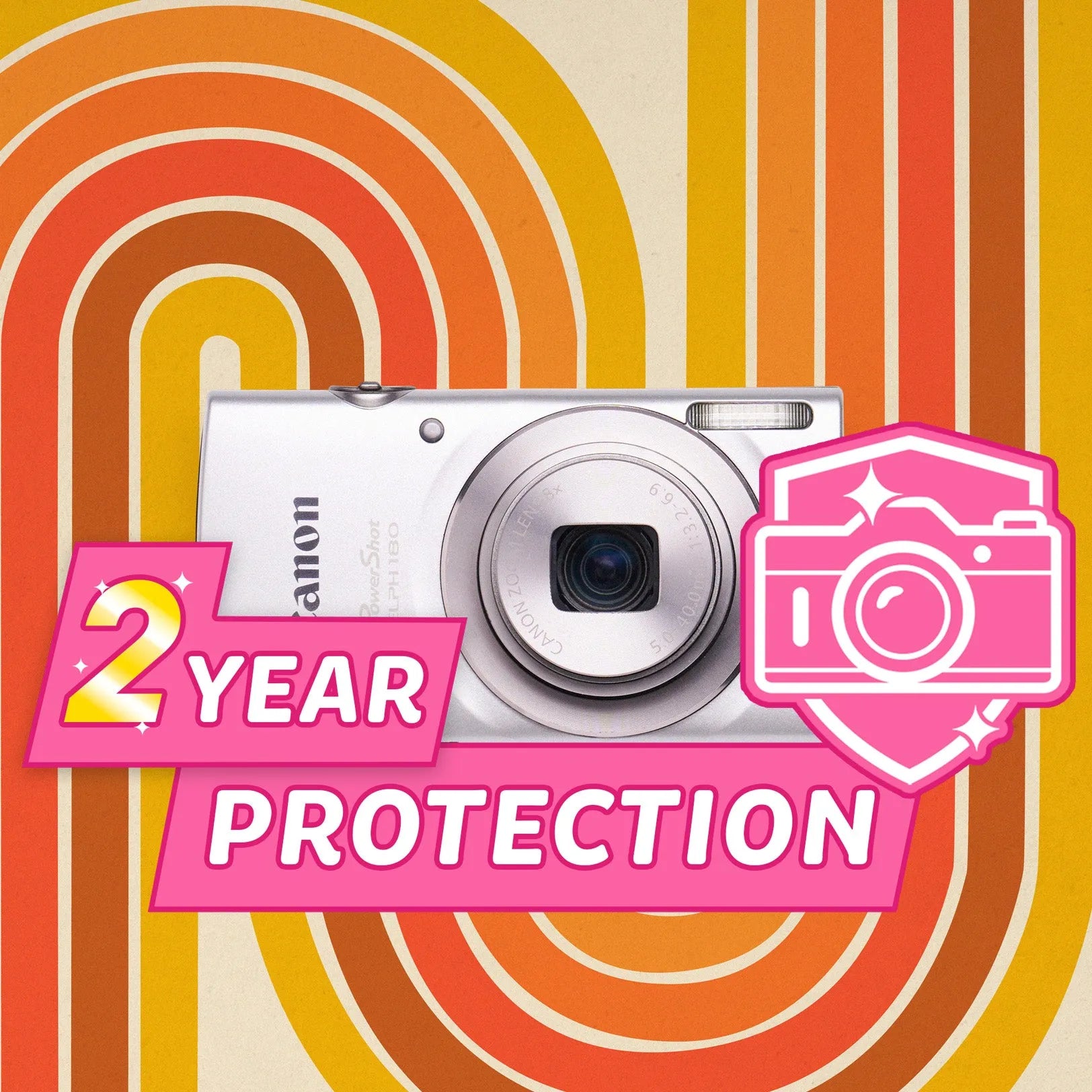 Complete Camera Protection: Canon Powershot ELPH 180 🛡️