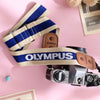 1960s Olympus Camera Strap (Blue)