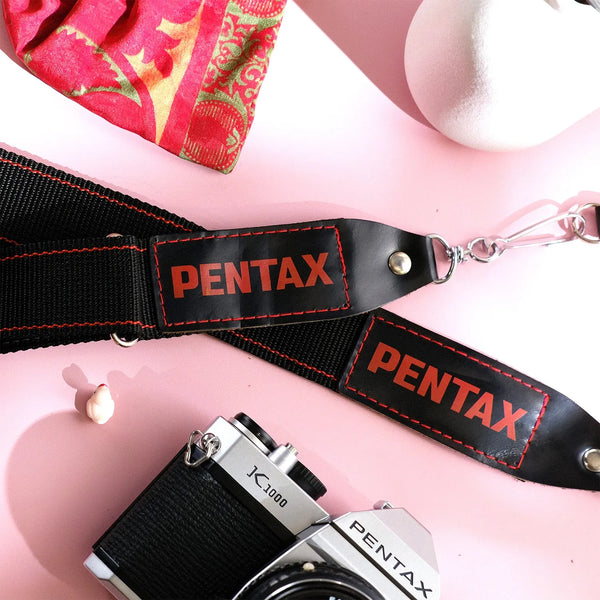 90s Original Pentax SLR Camera Strap