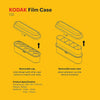 Blue Kodak Film Case | Fits 5 Rolls of 35mm Film - Cute Camera Co.