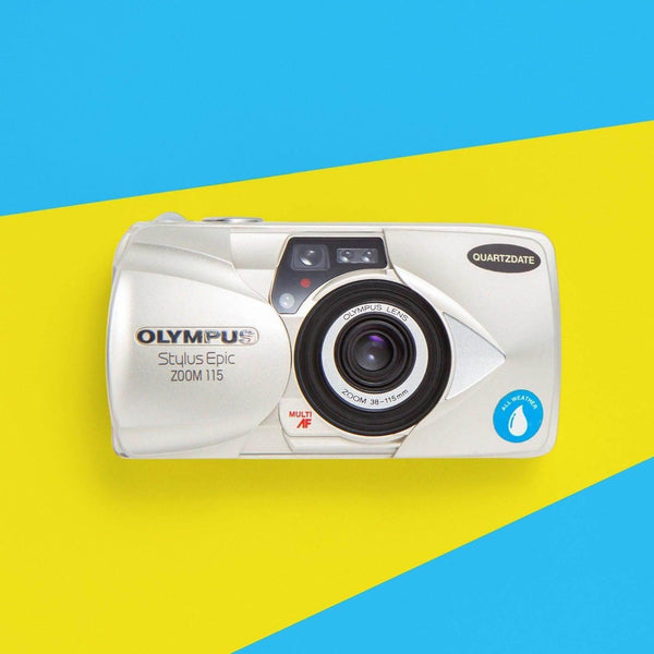 Olympus Stylus Epic 115 | 35mm Point and Shoot Film Camera - Cute Camera Co.