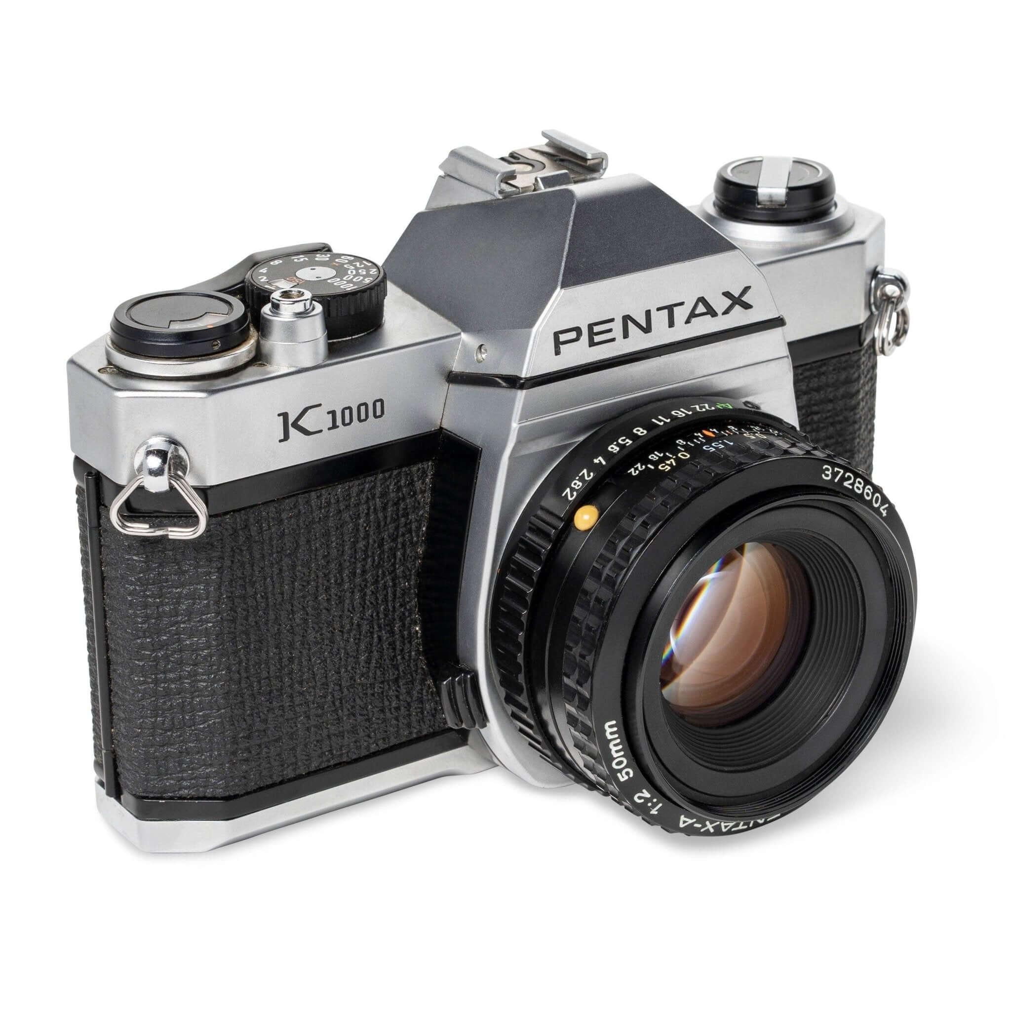 Pentax K1000 Bundle | 35mm Film Camera with Strap, Bag, and More! - Cute Camera Co.
